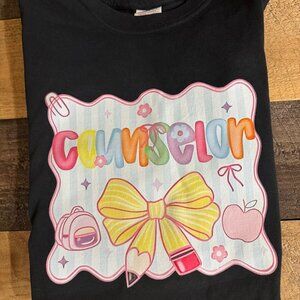 Size XL - Counselor Tee - $20